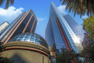 Mexico City stock exchange in Mexico located in financial center of Paseo de la Reforma