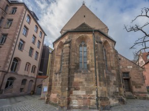 East choir of St Clare's Church, Königstraße 66, Nuremberg, Middle Franconia, Bavaria, Germany,