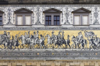 Procession of Princes, Dresden, Saxony, Germany, Europe