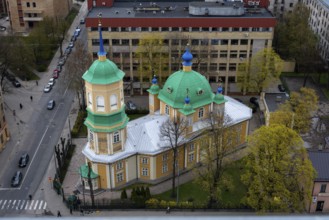 Orthodox Church of St Alexander Nevsky in the Moscow suburb, building from 1825 is one of the