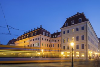 The Taschenbergpalais was built from 1705 as a baroque aristocratic palace in Dresden. After its