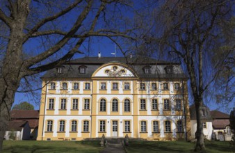 The Jägersburg, former Schönborn hunting lodge, a baroque hunting lodge of the Bamberg