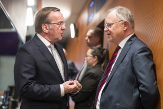 Boris Pistorius (Federal Minister of Defence, SPD) and Stephan Weil (Minister-President of Lower