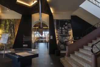 Mijnmuseum, coal mine museum at be-MINE in the city Beringen, Koersel, province of Limburg,