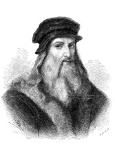 Leonardo da Vinci, 15 April 1452, 2 May 1519, an Italian painter, sculptor, architect, anatomist,