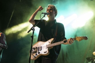 Dirk von Lowtzow, singer and guitarist of Tocotronic live on Golden Years Tour 2025 in Berlin's