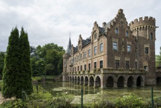 Moated castle, Schloss Paffendorf, Bergheim, Rhine-Erft district, North Rhine-Westphalia, Germany,