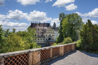 Heiligenberg Castle, Ranaissance architectural style, municipality of Heiligenberg, Lake Constance,
