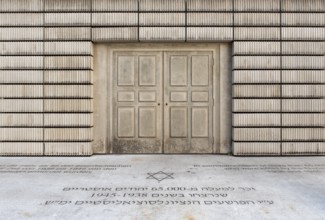 Judenplatz Holocaust Memorial, Nameless Library, for Austrian Jewish victims of shoah, Vienna,