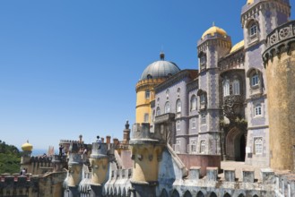 Triton Gate, Portico, Palacio Nacional da Pena, Sintra, Lisboa, Portugal, Europe
