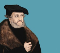 Frederick III or Frederick the Wise, 1463 - 1525, Prince-elector of Saxony, digitally edited after