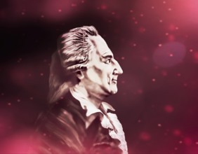 Giacomo Girolamo Casanova, 1725 – 1798, Italian adventurer and author, digitally edited