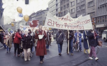Ruhr area. Frauengroppe) on Women's Day 8. 3. 1981