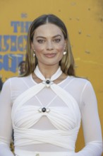 Margot Robbie at the Los Angeles premiere of 'The Suicide Squad' held at the Regency Village