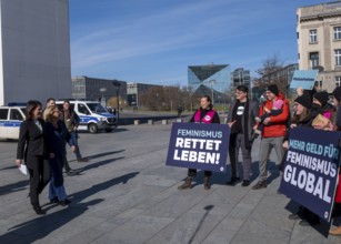 Germany, Berlin, 01.03.2023, Aid organisations welcome feminist strategies, Aid agencies and