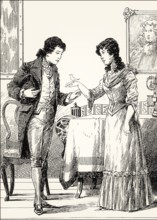 Charlotte and Werther, The Sorrows of Young Werter, a novel by Johann Wolfgang von Goethe