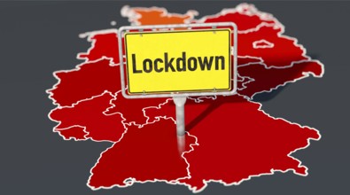 Symbolic image on the subject of the Germany-wide Corona Lockdown