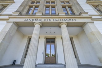 State Parliament of Saarland, Franz-Josef-Röder-Straße, Saarbrücken, Saarland, Germany, Europe