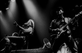 Germany, Berlin, 17 October 1990, punk group Extrabreit, at Metropol am Nollendorfplatz, Europe
