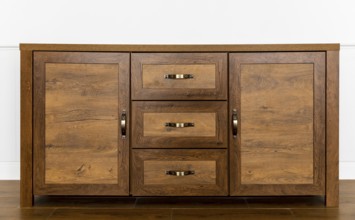 Wooden piece furniture interior
