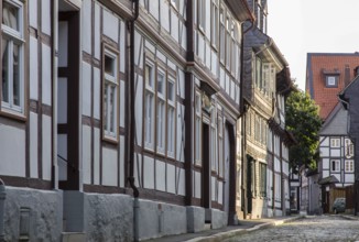 Old town Goslar, half-timbered houses, 06.08.2014., Goslar, Lower Saxony, Germany, Europe