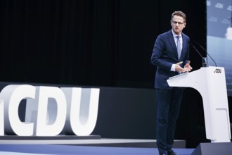 Carsten Linnemann, Deputy Chairman of the CDU, recorded at the CDU Germany 2024 party conference in