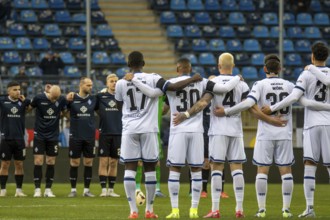 Football 3rd division, 2024/25 season, matchday 19: Waldhof Mannheim vs Arminia Bielefeld. Picture: