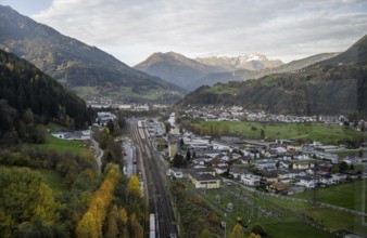 View of Landeck in Tyrol, Austria, Europe