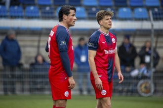 Football 3rd division, season 2024/25, matchday 24: Waldhof Mannheim vs Hansa Rostock***Picture: A