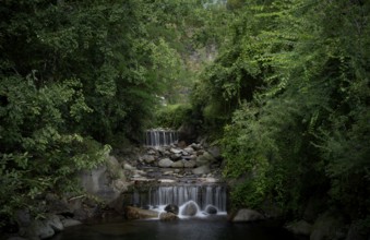 Finelebach, river bed, Schenna, Passeier, Passeier Valley, South Tyrol, Autonomous Province of
