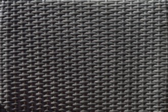 Structure, wickerwork of a backrest of a patio chair, Baden-Württemberg, Germany, Europe