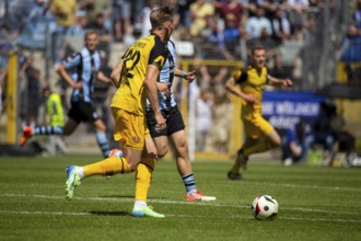 Football 3rd division, season 2024/25, matchday 37: Waldhof Mannheim vs Dynamo Dresden***On the