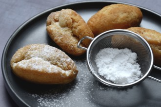 Schenkeli, sweet pastry for the carnival season, Switzerland, Europe