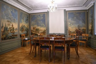 Birthplace of Friedrich Engels, today the Museum of Industrial Culture, interior view, Wuppertal,