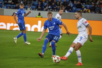Football UEFA Europa League, 2024/25 season, matchday 2: TSG Hoffenheim v Dynamo Kyiv. On the ball: