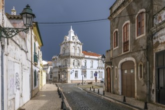Faro, Algarve, Portugal - The Belmarco City Palace in the historic centre of Faro is one of the