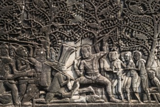Bayon Temple, Angkor Wat, Angkor, UNESCO World Heritage Site, Siem Reap, Cambodia, Indochina,