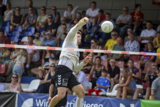 Fistball: TSV Pfungstadt against Union Tigers Vöcklabruck (IFA 2024 Fistball World Tour Finals