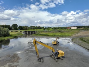 Dortmund / Castrop-Rauxel, North Rhine-Westphalia, Germany, river renaturalisation, renaturation of