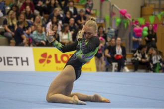 Competition day 2025 in Mannheim***Lea Quaas (TSV Tittmoning-Chemnitz) on floor