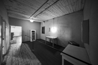 In the crematorium of the camp, former beech forest concentration camp, today a concentration camp