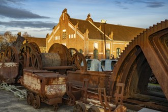 The disused coal mine and museum Zeche Zollern in Dortmund, part of the Route of Industrial