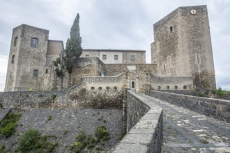 The castle of Melfi, the Castello di Melfi, is a medieval fortress in the southern Italian province