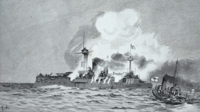 The Brandenburg was a ship of the line of the Imperial Navy, Germany, classified as an armoured