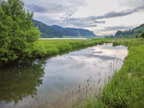 Reservoir, Sihlsee, Euthal, Canton Schwyz, Switzerland, Europe