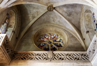 Interior design, Royal Palace Alumdaina, Palma de Majorca, Spain, Europe