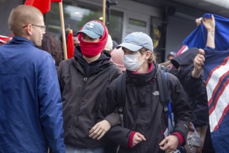 Mannheim, 2 July 2024: Attempted attack by ANTIFA on the Young Alternatives vigil. The vigil was
