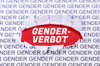 Gender ban Gender ban Gender-appropriate language Communication Concept in