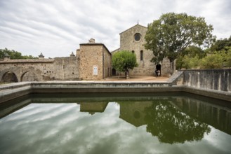 Romanesque Cistercian monastery, Abbaye du Thoronet, Département Var, Provence-Alpes-Côte d'Azur,