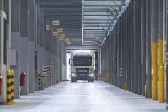 Presentation of the first fuel cell lorry from FES GmbH Fahrzeug-Entwicklung Sachsen. FES GmbH has